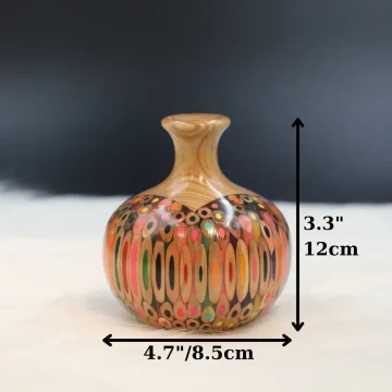 Decorative Colored-pencil Mini Summer Rain Vase