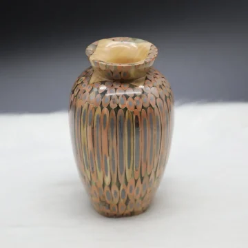 Handmade Multi-Colored Pencil Dry Flower Vase, Best Resin Art Decor for Ornaments