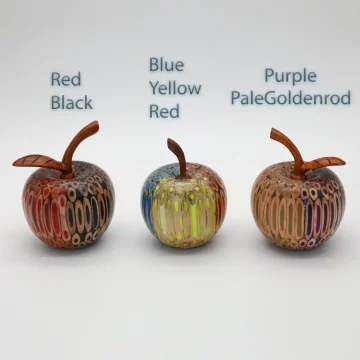 Special Edition Apple Decor with Double & Triple Color Mix Limited