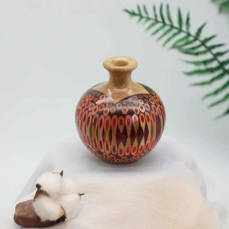 Decorative Colored-pencil Mini Summer Rain Vase